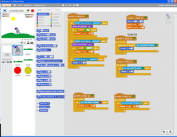 uno screenshot di Scratch